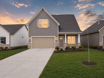 New construction Single-Family house 4012 Dortch Ln, Rockvale, TN 37153 plan 1989 Elevation DEF - image