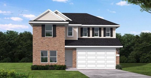 New construction Single-Family house 3548 Atlas Point Ln, Angleton, TX 77515 plan Reeves - image