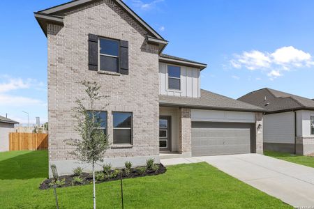 New construction Single-Family house 15611 Doublecreek Dr, San Antonio, TX 78253 plan Martin - image