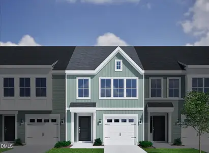 New construction Townhouse house 220 Central Townes Wy, Unit 277, Raleigh, NC 27603 plan Foxglove - image
