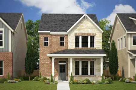 New construction Single-Family house 1321 Roundup Wy, Argyle, TX 76226 plan The Crossgate - image