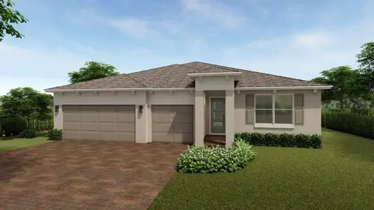 New construction Single-Family house 10103 Bahama Dr, Cutler Bay, FL 33189 plan Fraser - image