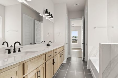 New construction Single-Family house 601 C-Bar Ranch Trl, Unit 59, Cedar Park, TX 78613 plan Cross Creek 2695 - image 11