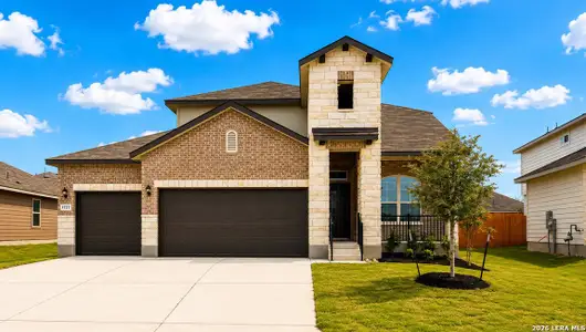 New construction Single-Family house 4727 Gypsum Fls, San Antonio, TX 78253 plan The Stallion - image