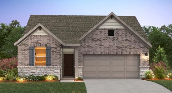 New construction Single-Family house 148 Rita Blanca Bnd, Bastrop, TX 78602 Cartwright- photo 0