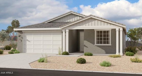 New construction Single-Family house 5530 W Buist Ave, Laveen, AZ 85339 plan Sage - image