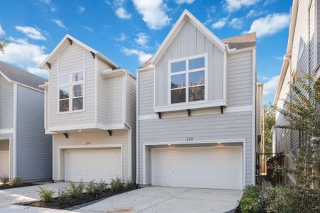 New construction Single-Family house 222 E 27th St, Houston, TX 77008 plan Bordeaux - image