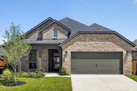 New construction Single-Family house 128 Buffalo Blvd, Rhome, TX 76078 plan 1520 - image