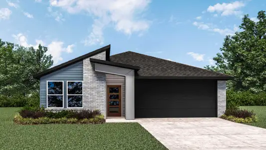 New construction Single-Family house 9509 Oxbow Strap Dr, Austin, TX 78724 The Forest- photo 0