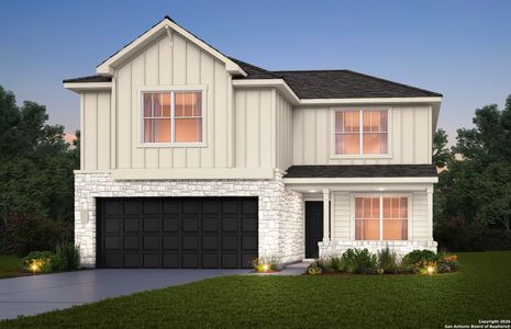 New construction Single-Family house 8411 Hamrick Cir, San Antonio, TX 78252 - image