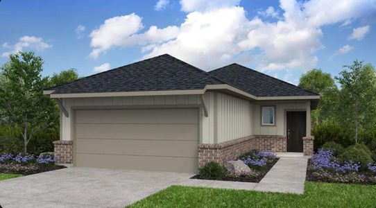 New construction Single-Family house 17426 Lush Laurel Ln, Hockley, TX 77447 plan Austin - image