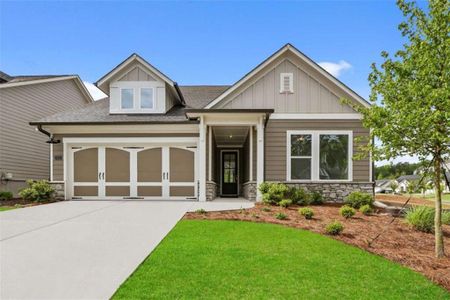 New construction Single-Family house 2012 Ripple Park Bnd, Canton, GA 30114 The Ridgeford- photo 0