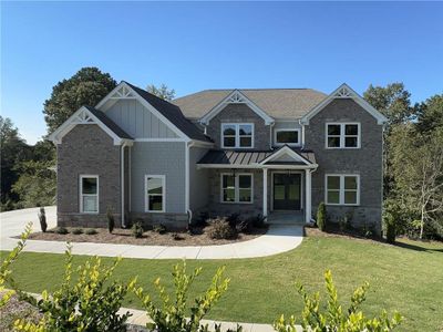 New construction Single-Family house 4753 Cardinal Ridge Way, Flowery Branch, GA 30542 Penny- photo 0