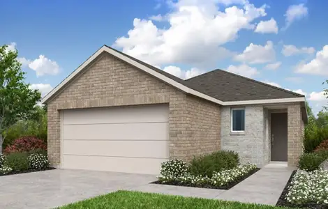 New construction Single-Family house 816 Drystone Trl, Liberty Hill, TX 78642 plan Eagle - image