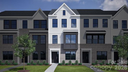 New construction Townhouse house 7548 Mashburn Dr, Charlotte, NC 28269 - image