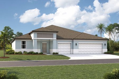 New construction Single-Family house 8913 Deep Horizon Lp, Parrish, FL 34219 plan Gulf Stream XL - image
