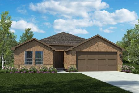 New construction Single-Family house 13593 Gunsmoke Lane, Cresson, TX 76035 Huntsville- photo 0