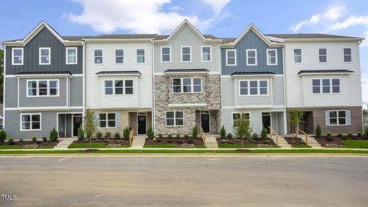 New construction Townhouse house 710 Dorset Stream Dr, Fuquay Varina, NC 27526 HADLEIGH - photo 48 48