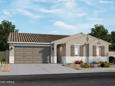 New construction Single-Family house 16046 W Bronco Trl, Surprise, AZ 85387 plan Everett - image