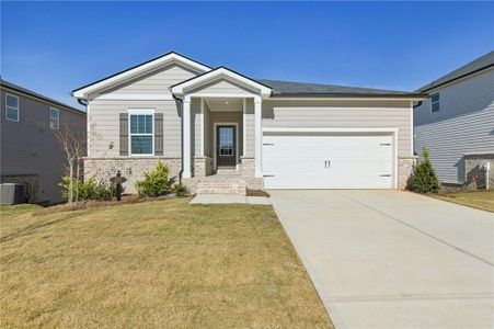 New construction Single-Family house 297 Mulberry Creek Ct, Pendergrass, GA 30567 plan Gibson Basement - image