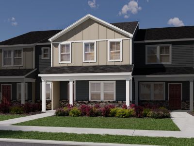 New construction Single-Family house 6071 Spring Forest Rd, Raleigh, NC 27616 plan Lancaster - image