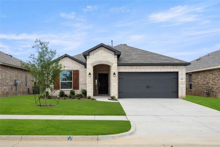 New construction Single-Family house 405 Choctaw Drive, Cleburne, TX 76033 Hamilton- photo 0