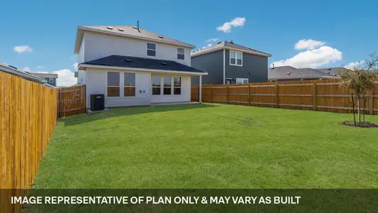 New construction Single-Family house 170 Orange Flame Blvd, Kyle, TX 78640 plan The Ivory - image