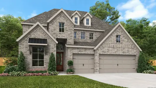 New construction Single-Family house 31233 Fallow Wy, Bulverde, TX 78163 plan 3200W - image