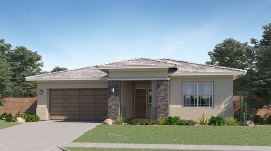 New construction Single-Family house 15005 W Gray Fox Tr, Surprise, AZ 85387 Juniper Plan 4584- photo 1 1