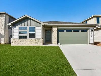 New construction Single-Family house 4225 Texoma Dr, Pflugerville, TX 78660 plan The Oleander (401) - image