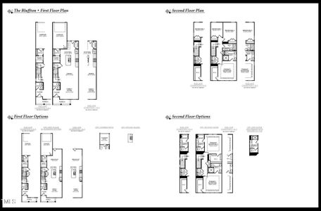 Bluffton Floor Plan Options