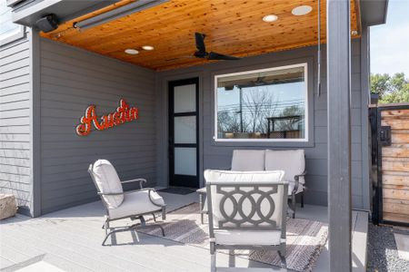New construction Single-Family house 2004 Chestnut Ave, Unit 1, Austin, TX 78722 - image