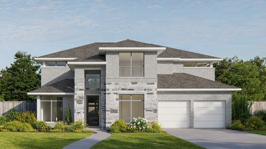 New construction Single-Family house 405 Soaring Sparrow Trl, Katy, TX 77493 plan 3650W - image