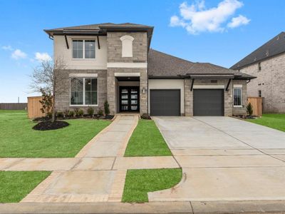 New construction Single-Family house 16230 Summer Aster Trl, Hockley, TX 77447 Whitehall- photo 0 0