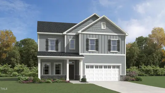 New construction Single-Family house 1205 Cosmic Dr, Durham, NC 27703 Landrum III- photo 0