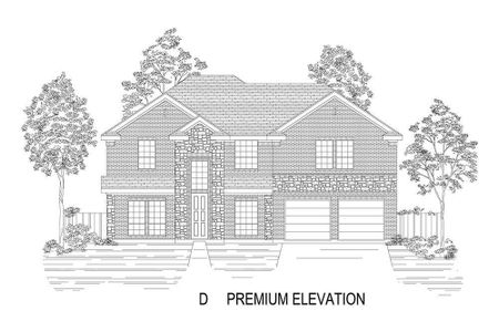 New construction Single-Family house 3723 Ironwood St, Midlothian, TX 76065 plan Coventry 2F - image