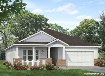 New construction Single-Family house 160 Keltic Dr, Kyle, TX 78640 plan 1937 Casetta - image