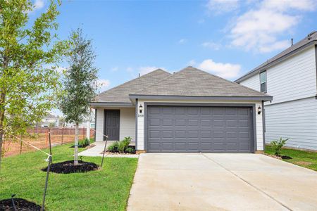 New construction Single-Family house 2409 Bray Head Drive, Conroe, TX 77301 The Grove- photo 0