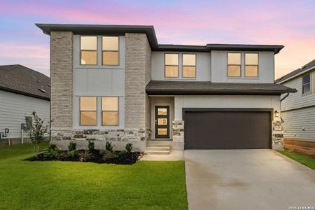 New construction Single-Family house 8328 Rocket Vw, San Antonio, TX 78263 plan Howard - image