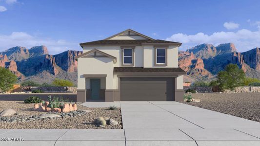 New construction Single-Family house 34817 W Lucca Dr, Maricopa, AZ 85138 plan Grace - image