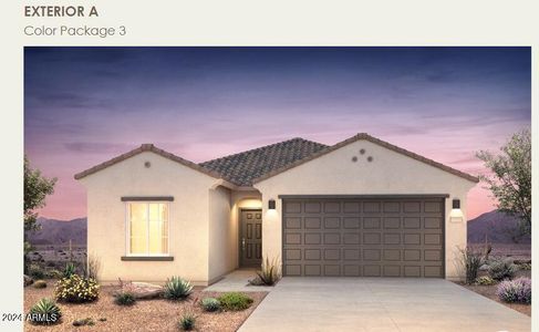 New construction Single-Family house 24348 W Flores Drive, Buckeye, AZ 85326 Verbena- photo 0