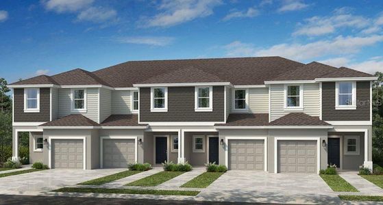 New construction Townhouse house 2998 Canary Avenue, Edgewater, FL 32141 Marigold- photo 0