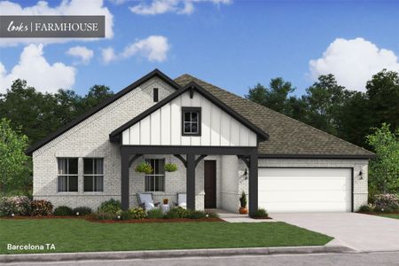 New construction Single-Family house 3201 Escobas Ln, League City, TX 77573 plan Barcelona - image