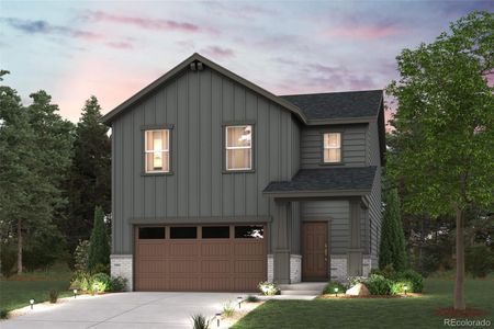 New construction Single-Family house 233 Grayson Ave, Fort Lupton, CO 80621 The Empress- photo 0