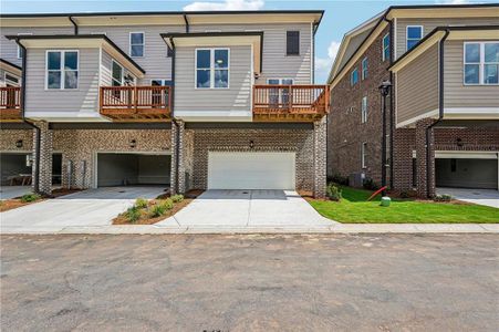 New construction Townhouse house 3242 Brunel Ln, Unit 13, Peachtree Corners, GA 30092 plan The Grayson III - image