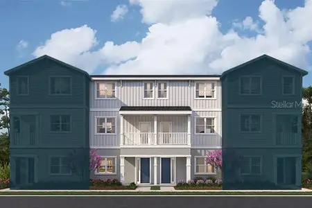 New construction Townhouse house 9906 Tate Ln, Tampa, FL 33626 - image