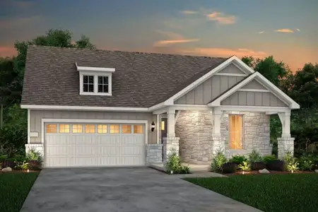 New construction Single-Family house 291 Muddy Creek Wy, Kyle, TX 78640 plan Palmary - image