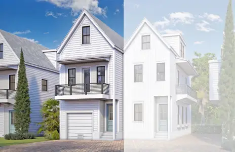 New construction Townhouse house 16 Nats Ct, Charleston, SC 29403 Preston - photo 0