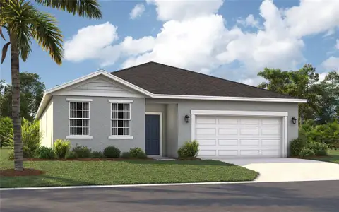 New construction Single-Family house 1817 American Wy, Haines City, FL 33844 plan Webber - image