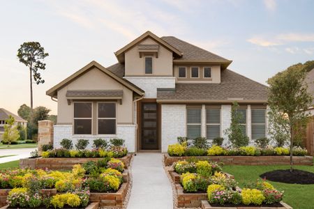 New construction Single-Family house 32503 Sweetgum Hollow Court Spg, Oak Ridge North, TX 77386 plan Carmine - image